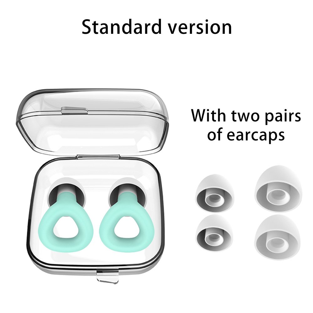 Factory sale High Quality Reusable CE In Stock Silicone Ear plugs Snoring Noise Cancelling Soft Sleep Earplug