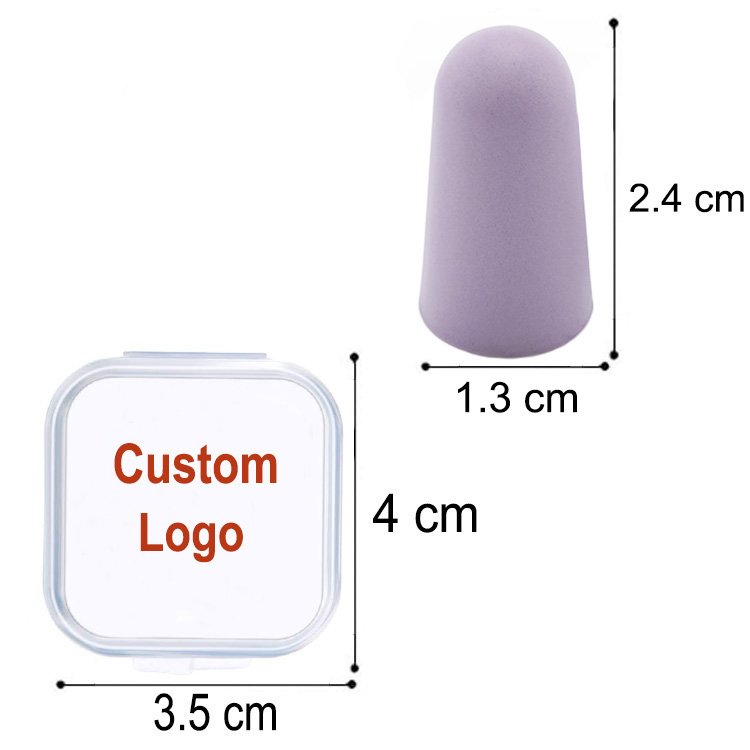 Pu Earplugs Cancel Noised Sleeping Ear Plugs with Case Anti Noise Ear Plugs