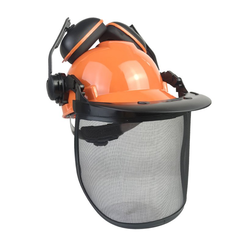 ANT5PPEForestry Safety Helmet Chainsaw Arborist Helmet with Mesh/Polycarbonate Face Shield and Ear Muff 3 in 1 Forestry Hard Hat