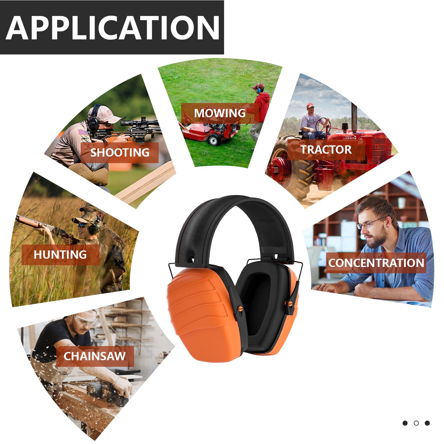 Oem Earmuff Industrial Grade Hearing Protection Safety Noise Reduction Ear Muff Headphone Electronic Ear Defender