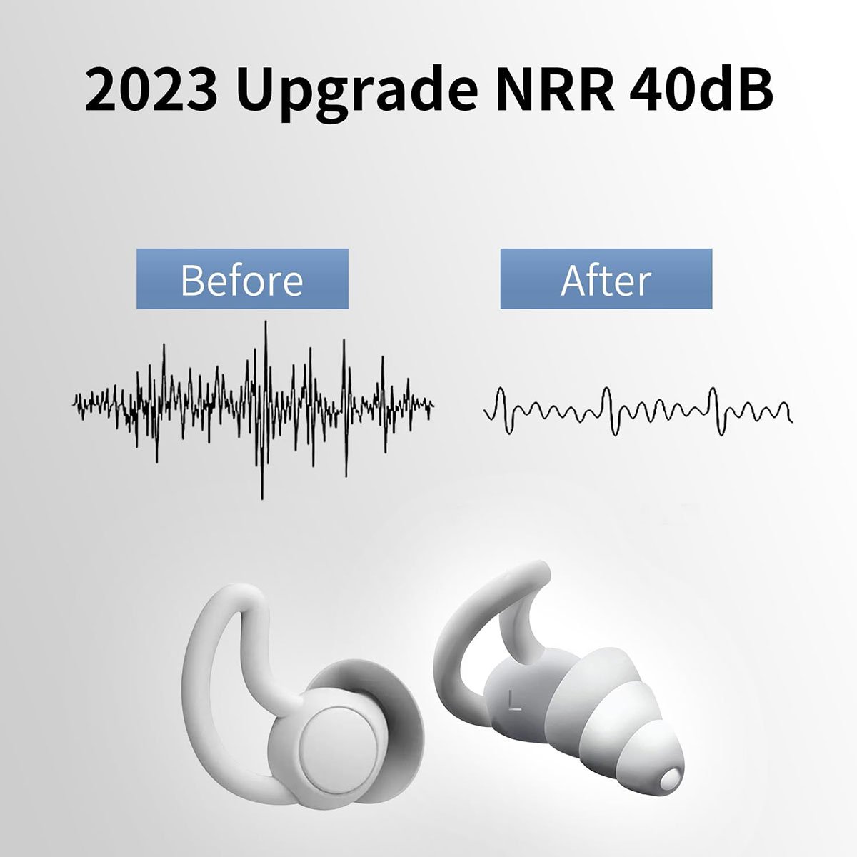 Wholesale Heavy Duty Construction Work Use Effective Noise Reduction Ear Plugs Shark Fin Shaped Earplugs For Hearing Protection