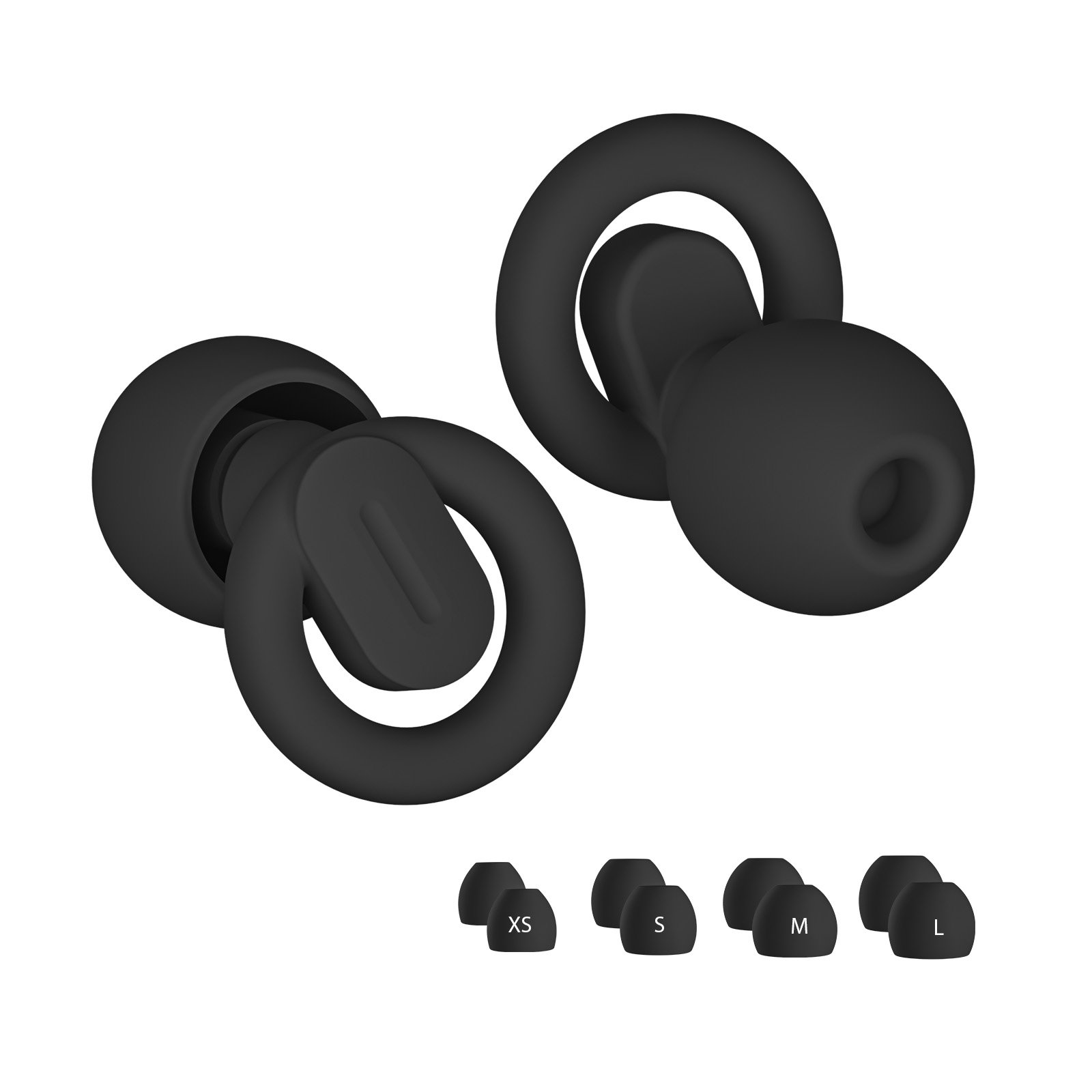 Custom logo personal protective equipment anti noise headphones sound proof ear plugs for sleeping noise reduction silicone