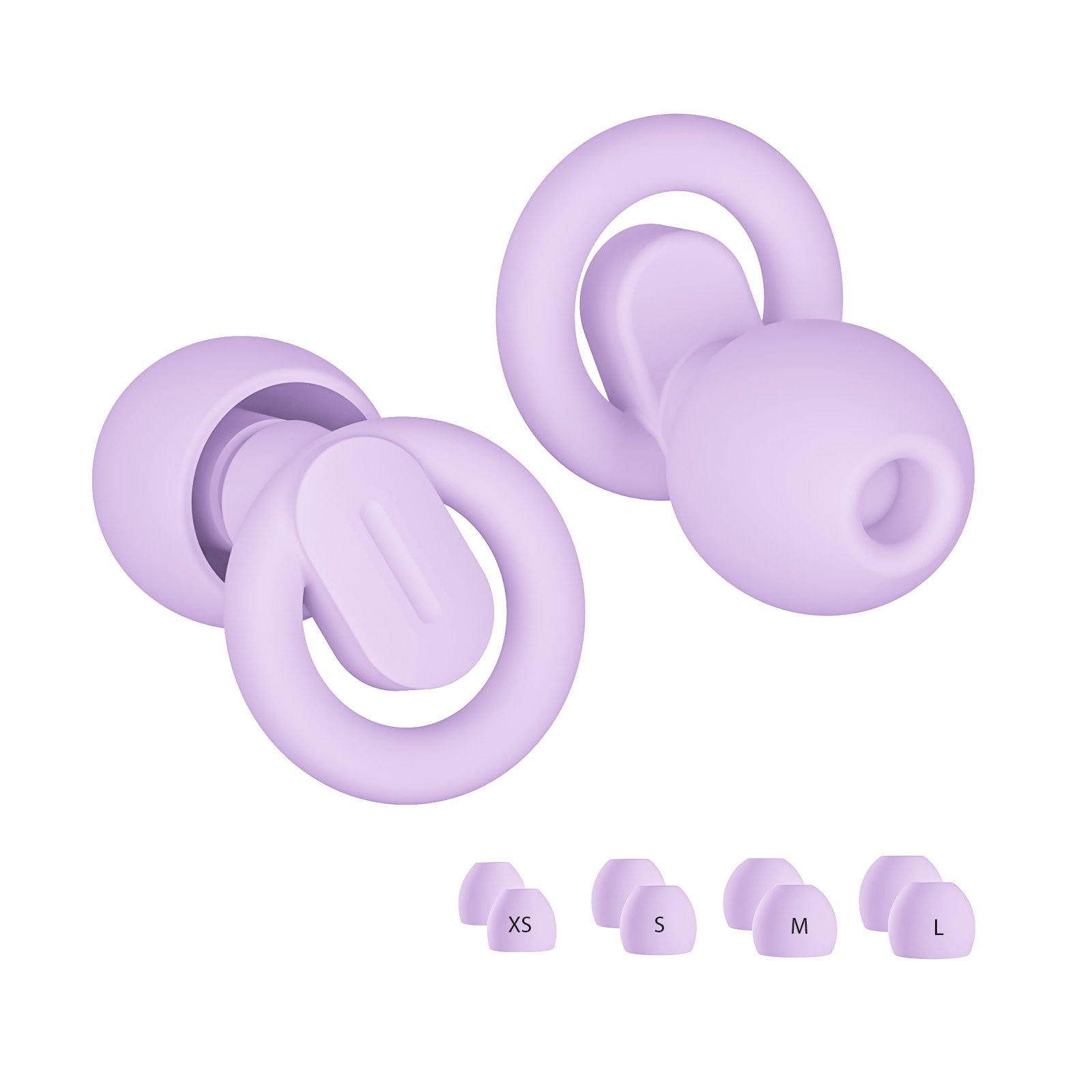 Custom logo personal protective equipment anti noise headphones sound proof ear plugs for sleeping noise reduction silicone