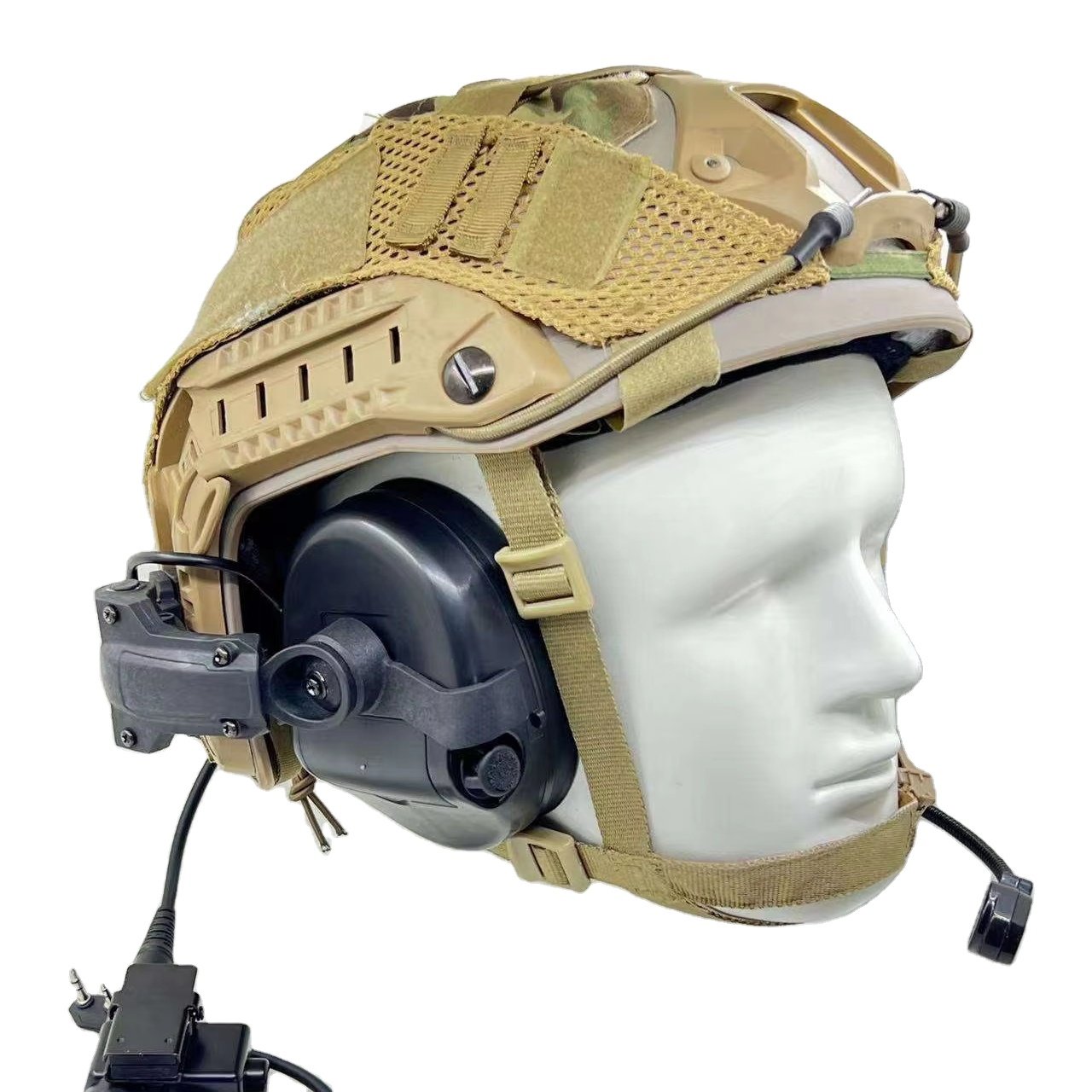 OEM Tactical Electronic Shooting Safety Ear Muffs Soundproof Noise Cancelling Earmuffs Hearing Product Ear Protector Defender