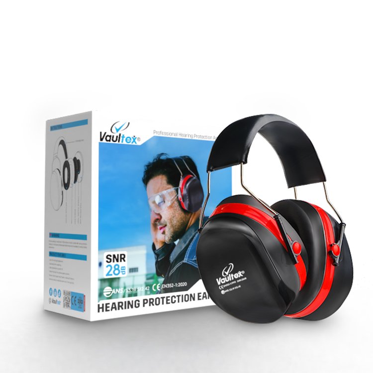 Vaultex Sound Proof Anti Noise Ear Muffs Noise cancelling Safety Earmuff for Sleep, Shooting, Industrial