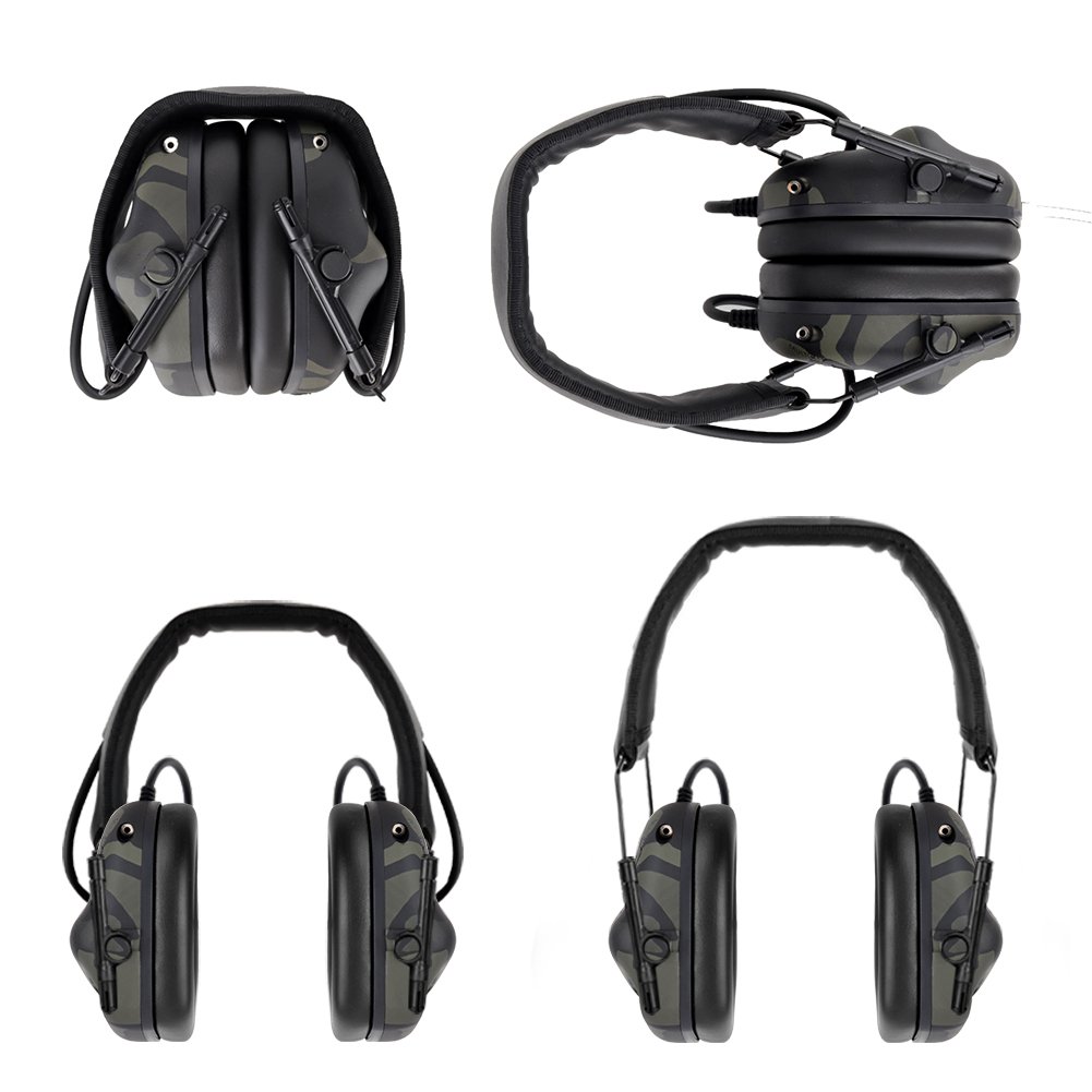 Smart Electronic Hearing Protector for shooting & hunting active headset shooting ear muffs hearing protection