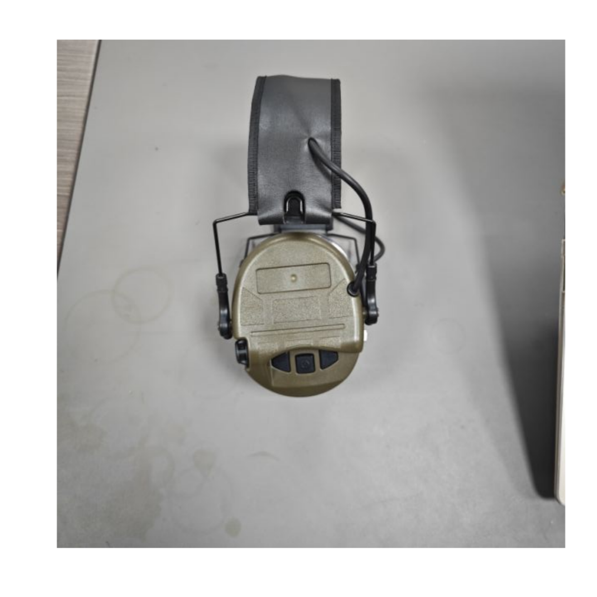 Tactical Electronic Hearing Protection Headset - Sample Headset