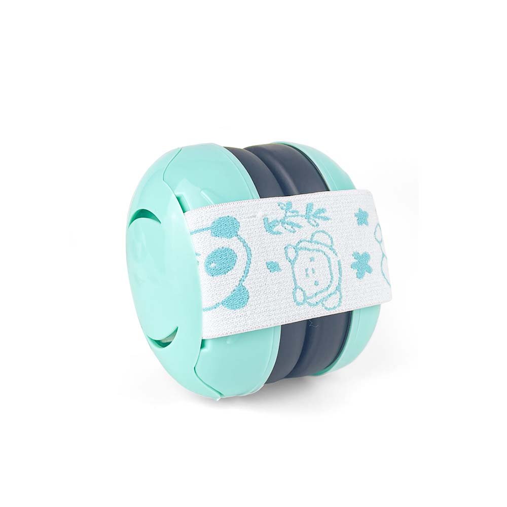 Custom logo Noise Reduction Infant Ear Muffs With Adjustable Headband Hearing Protection for 0-3 baby