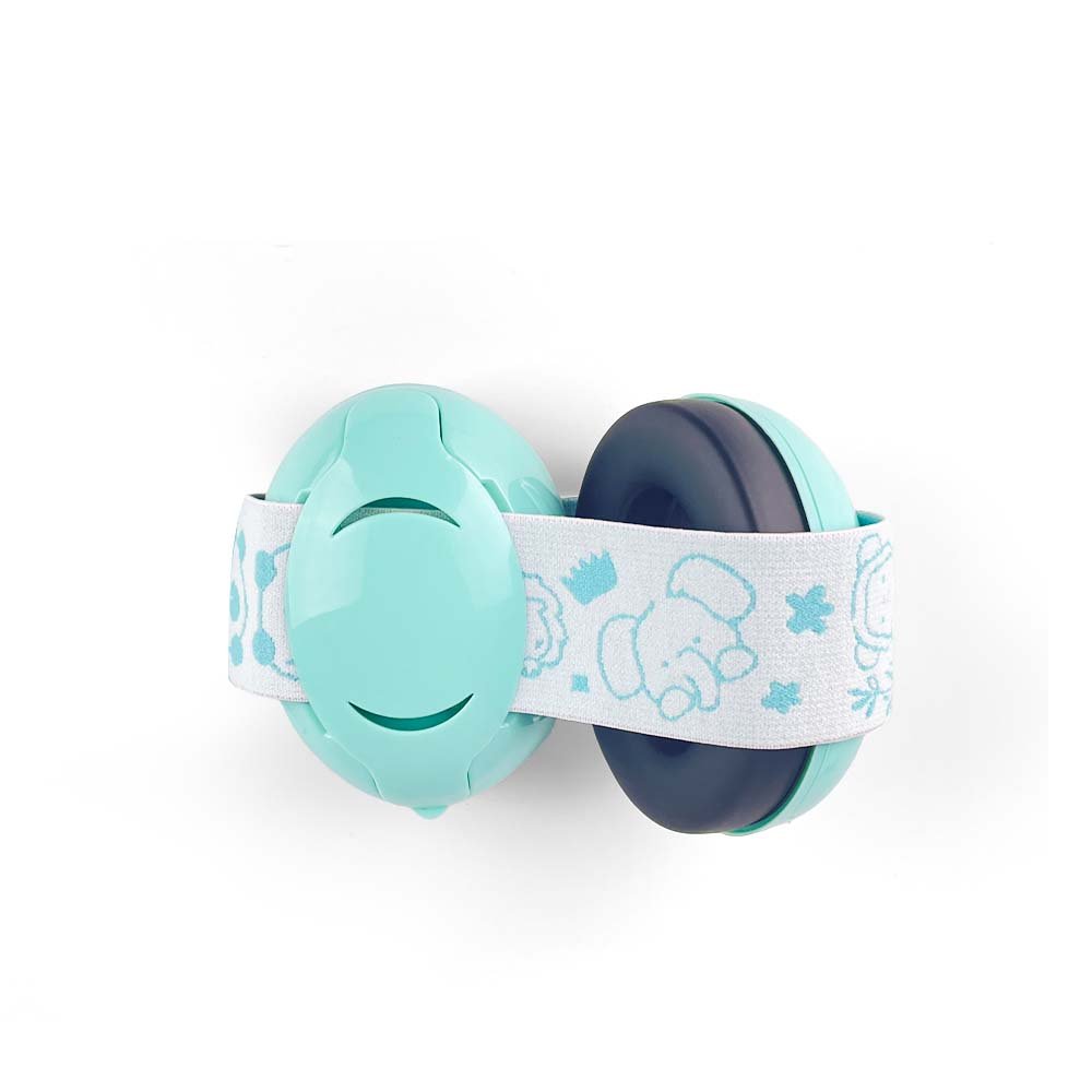 Custom logo Noise Reduction Infant Ear Muffs With Adjustable Headband Hearing Protection for 0-3 baby