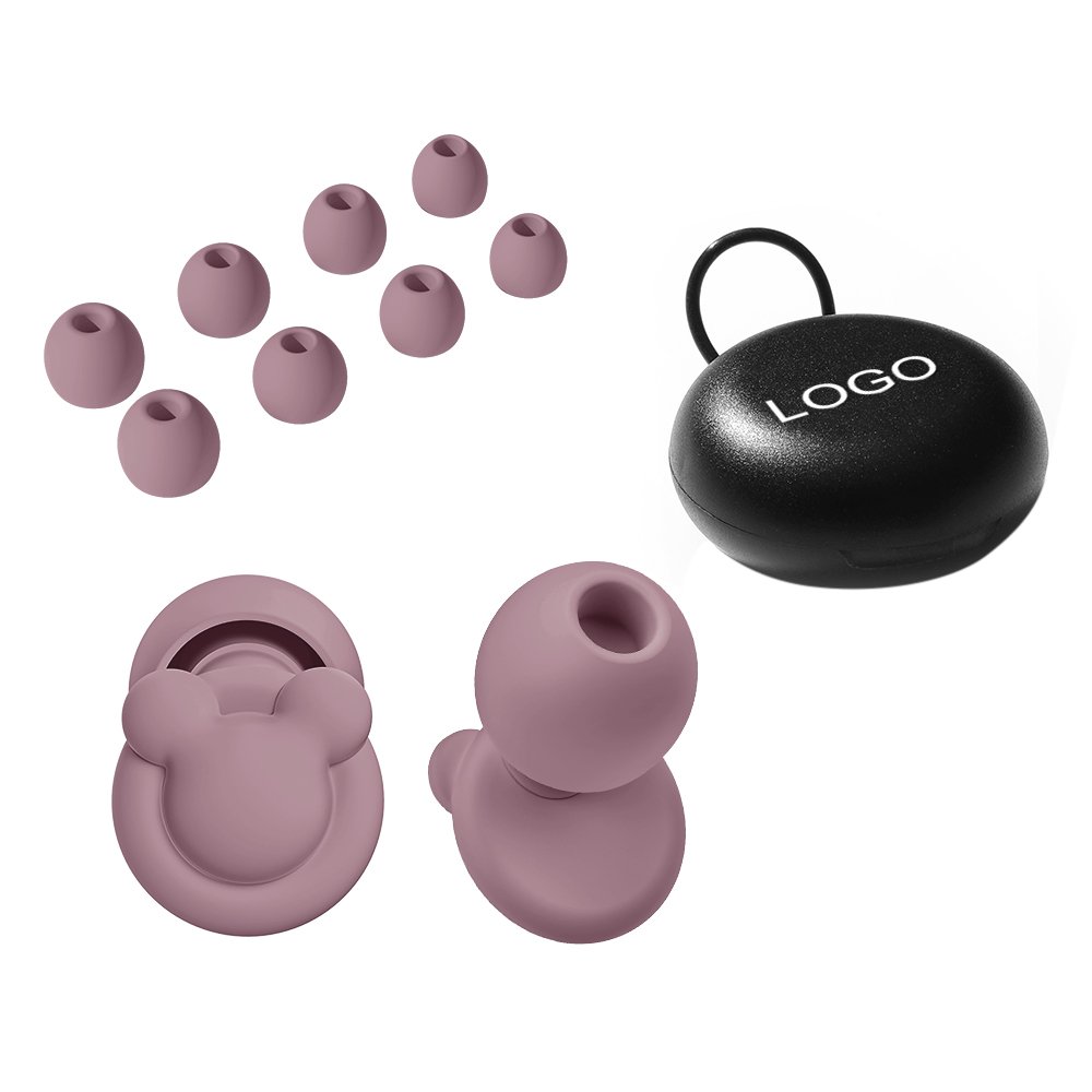 4 Size tapones auditivos noise cancelling ear protection silicone reusable soundproof sleep ear plugs for noise reduction