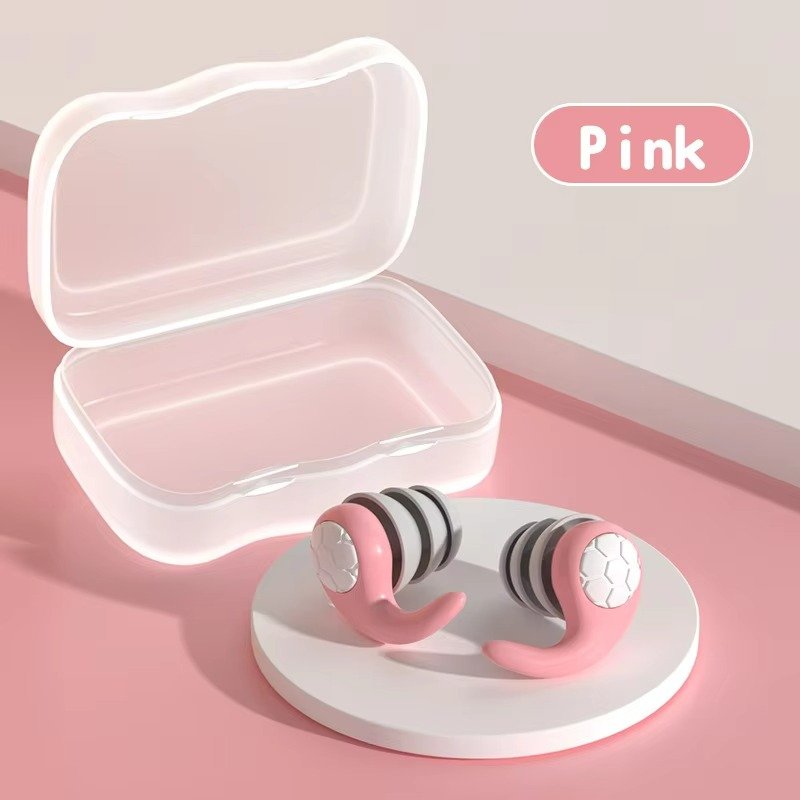 Industrial Safety Ear Plugs Loop Quiet-Ear Plugs New Silicone Noise Waterpoof And Soundproof Earplugs Swimming Waterproof