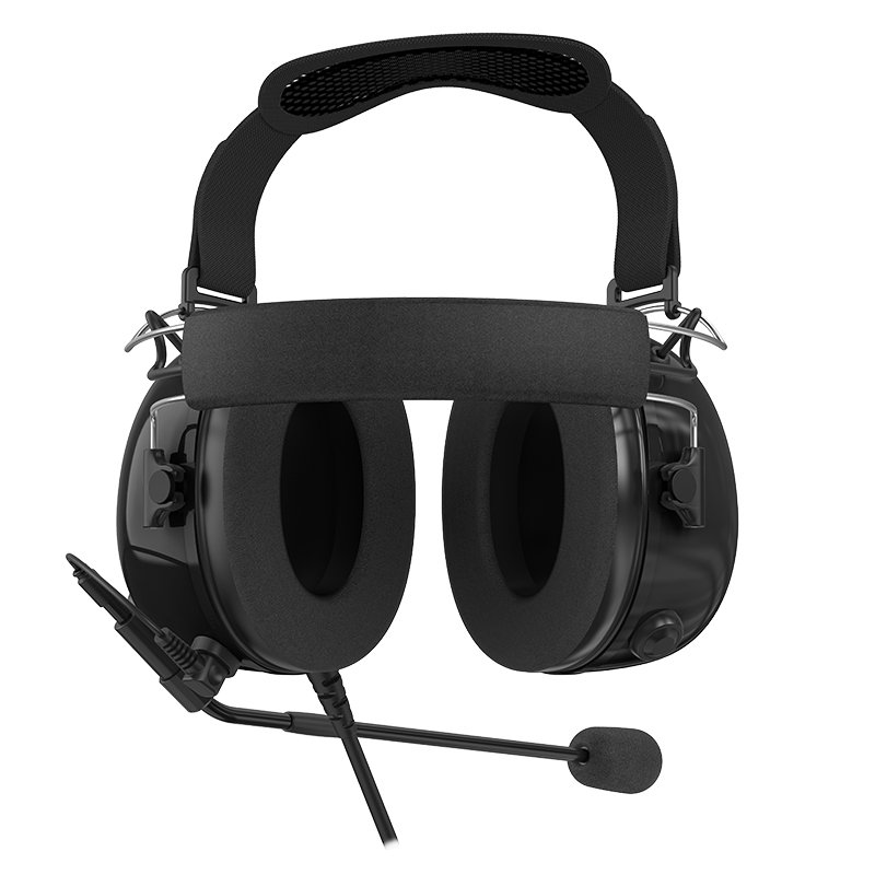 Telephone Aviation Microphone Earphone Noise Cancelling Headset Hearing Protection Passive Communication Electronic Earmuffs