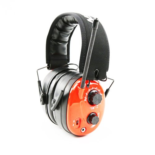 AMFM Noise Reduction Hearing Protection Radio Headset Hearing Protector Earmuffs Wireless Ear Protection Headphones for Industry