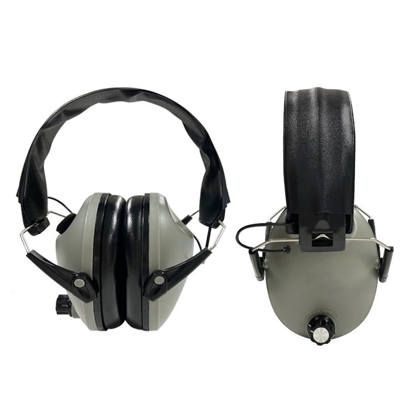 Electronic Ear Defender Protector Noise Cancelling Shooting Hearing Protection Device Safety Ear Muffs Accessory