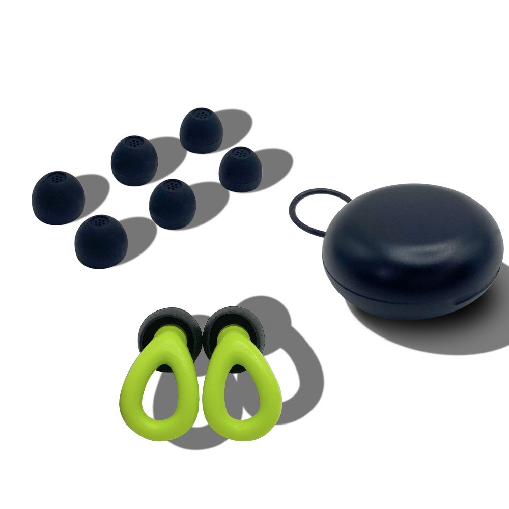 Soundproof soft reusable hearing protection 5 sizes earplugs for sleeping sleep ear plugs