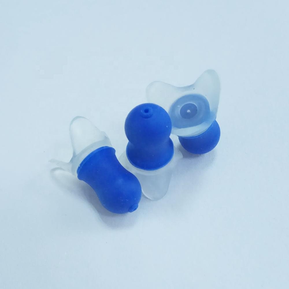 Pressure reducing aircraft safety silicone aviation ear plugs for passenger