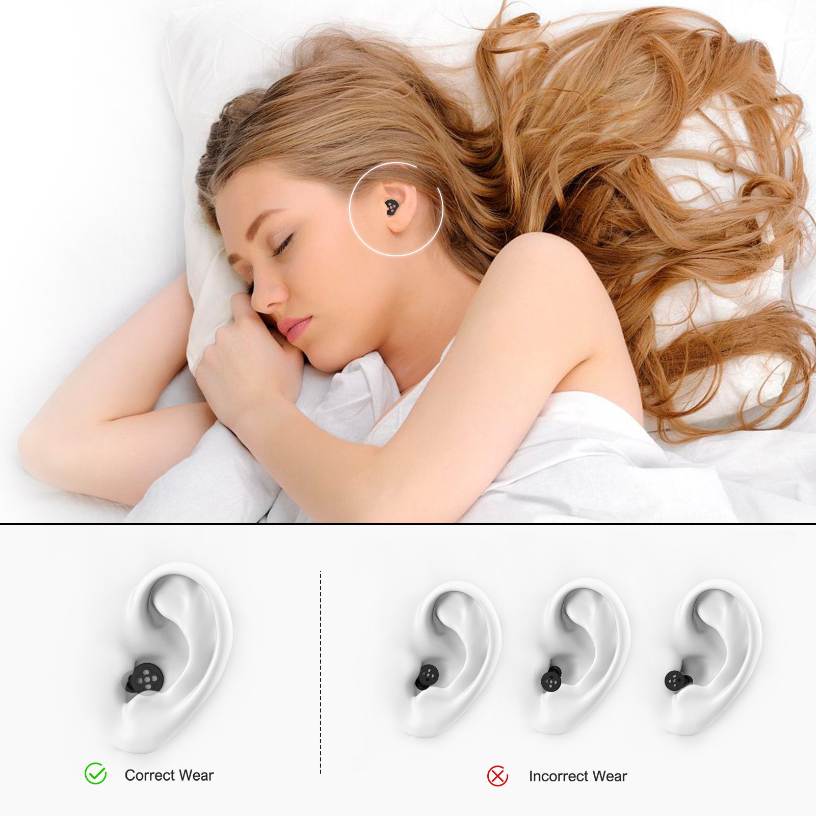 Shooting Ear Protection Ear Plug Noise Cancelling Earplugs Noise Reduction Tapones Oidos Sleep Ear Plugs