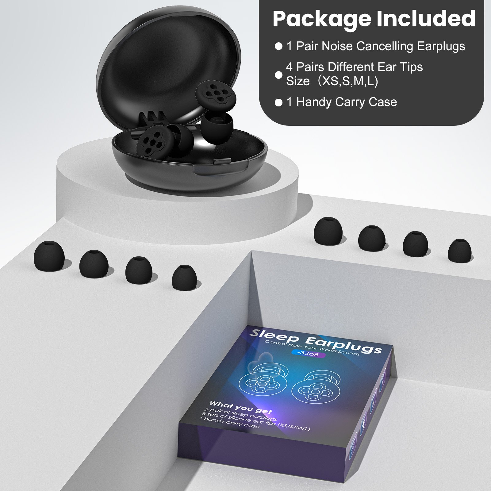 Shooting Ear Protection Ear Plug Noise Cancelling Earplugs Noise Reduction Tapones Oidos Sleep Ear Plugs