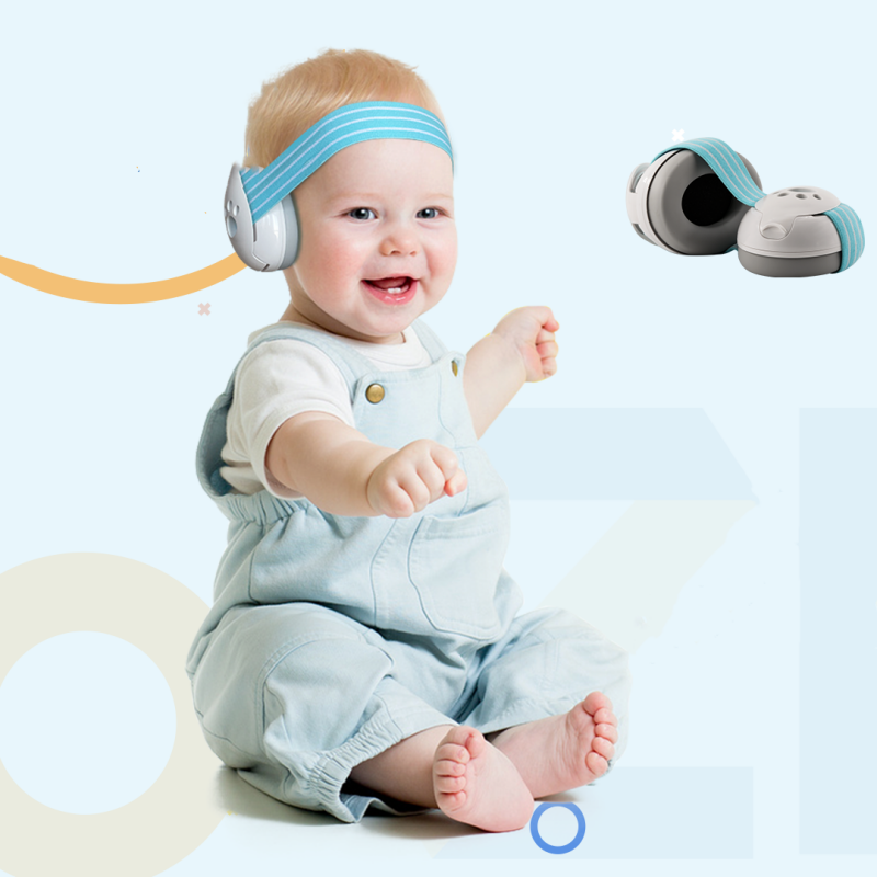 Safety Infant Kids Ear Muffs Baby Ear Plugs Protectors Noise Cancelling Baby Earmuffs For Hearing Protection
