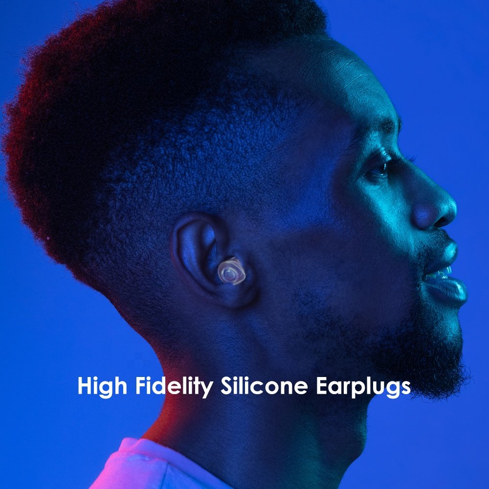 High fidelity Filter Music Ear plugs for Construction Best Invisible Party Musician Earplug Noise Reduction Hearing Protection