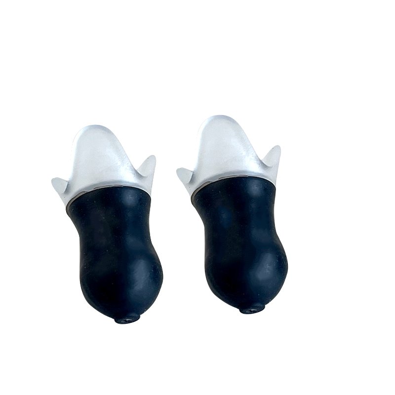 Black Soft Silicone Sleeping Earplugs for Noise Reduction Reusable Hearing Protection for Sleep Snoring Travel