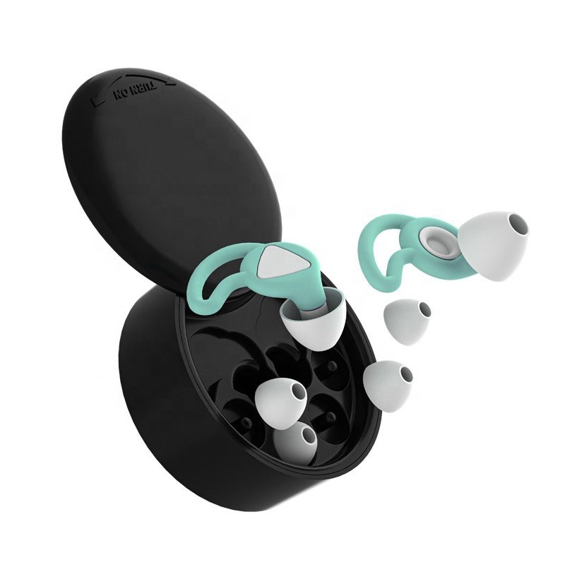 New Arrival Earplugs Quiet Noise Cancelling Hearing Protection Ear plugs with 3 Sizes Silicone Tips wholesale Manufacturer Price