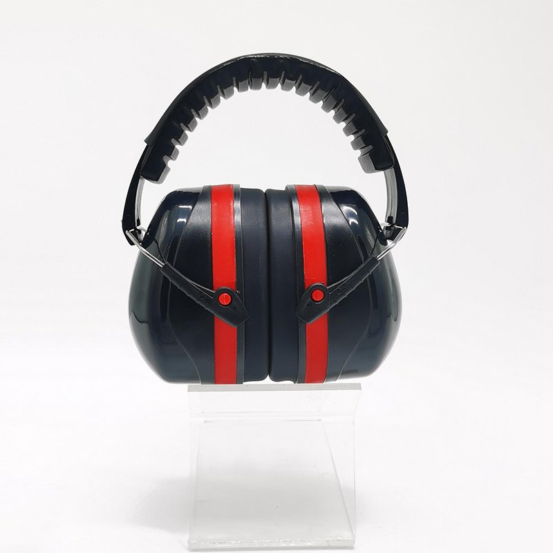 Manufacturers Custom Design Purple Cute Protection Safety Helmet Mount Plastic Protective Ear Muff Head Earmuff For Kids
