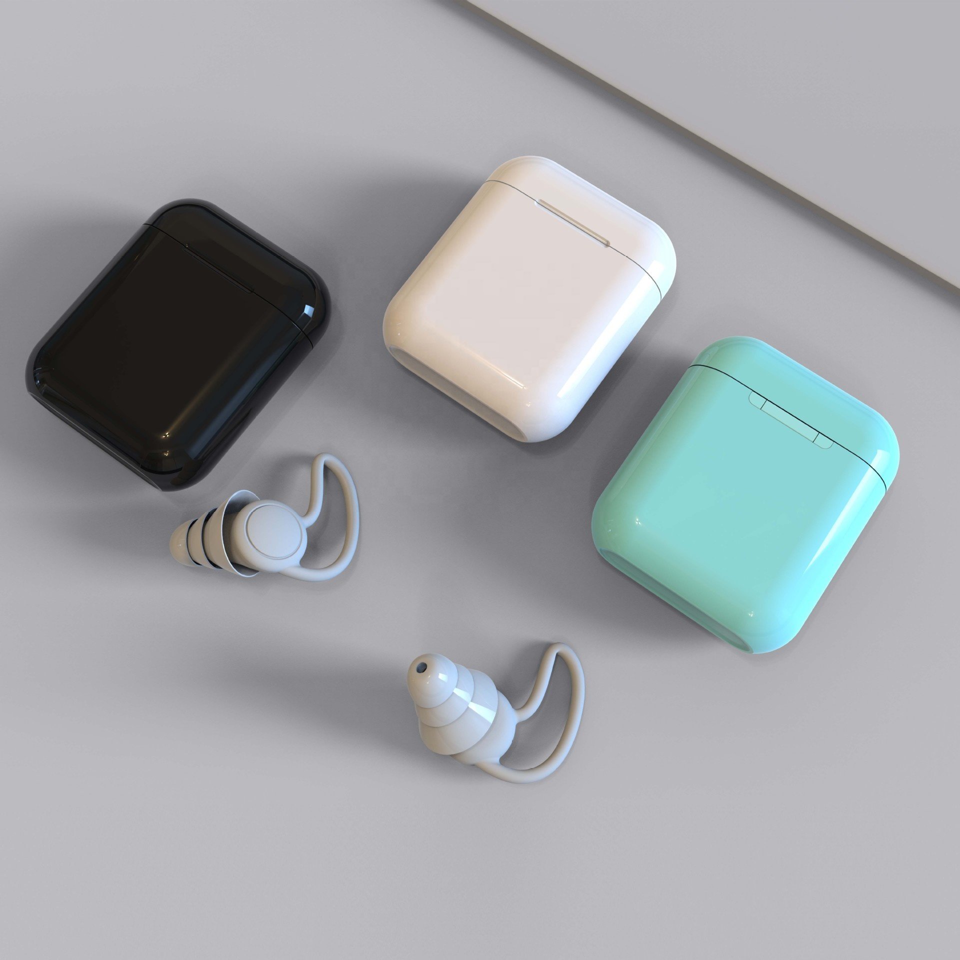 Wejump New Design Earplugs Sleep or Swimming Silicone Earplugs Waterproof and Soundproof Box Package Earplugs