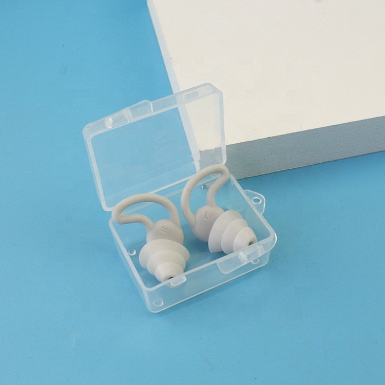 Wejump New Design Earplugs Sleep or Swimming Silicone Earplugs Waterproof and Soundproof Box Package Earplugs