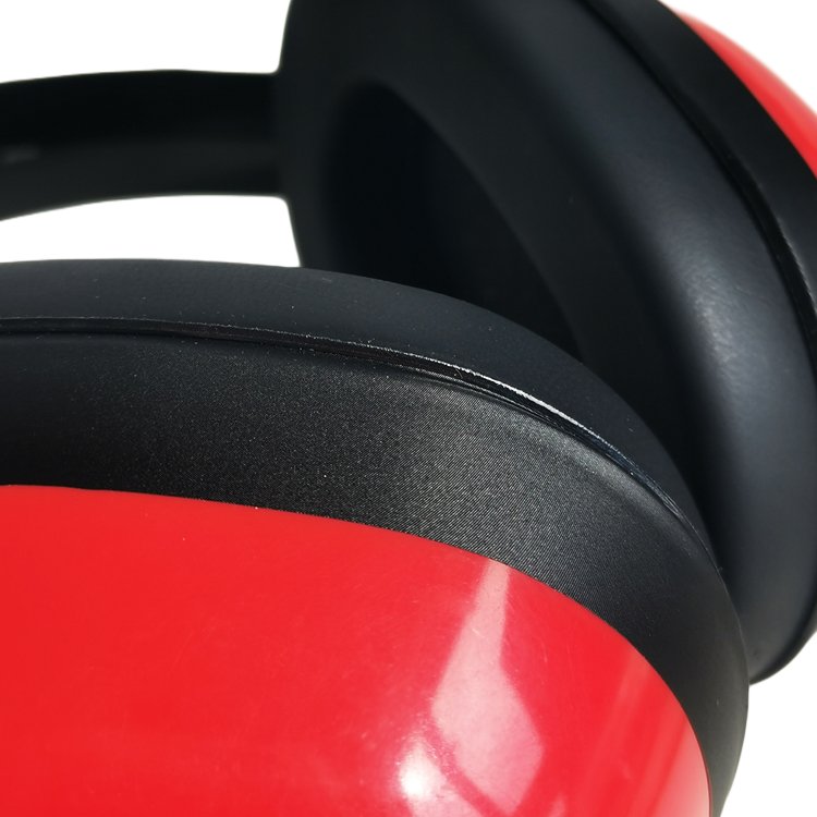 Wholesale Industrial Safety Helmet PU Material Attachable ABS Ear Muffs Noise Reduction Personal Hearing Protective Function