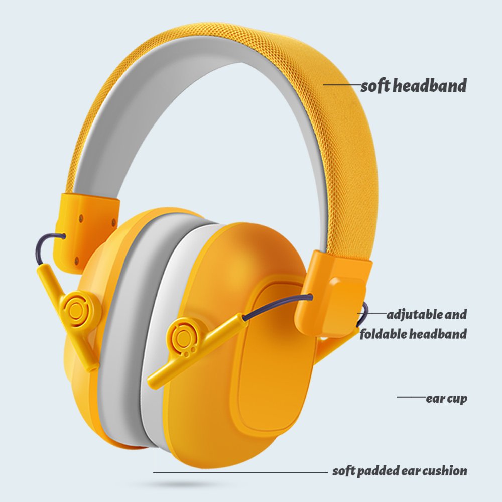 Manufacturer's Children and Adults' Hearing Protection Ear Muffs Noise Reduction Earmuffs Made in China
