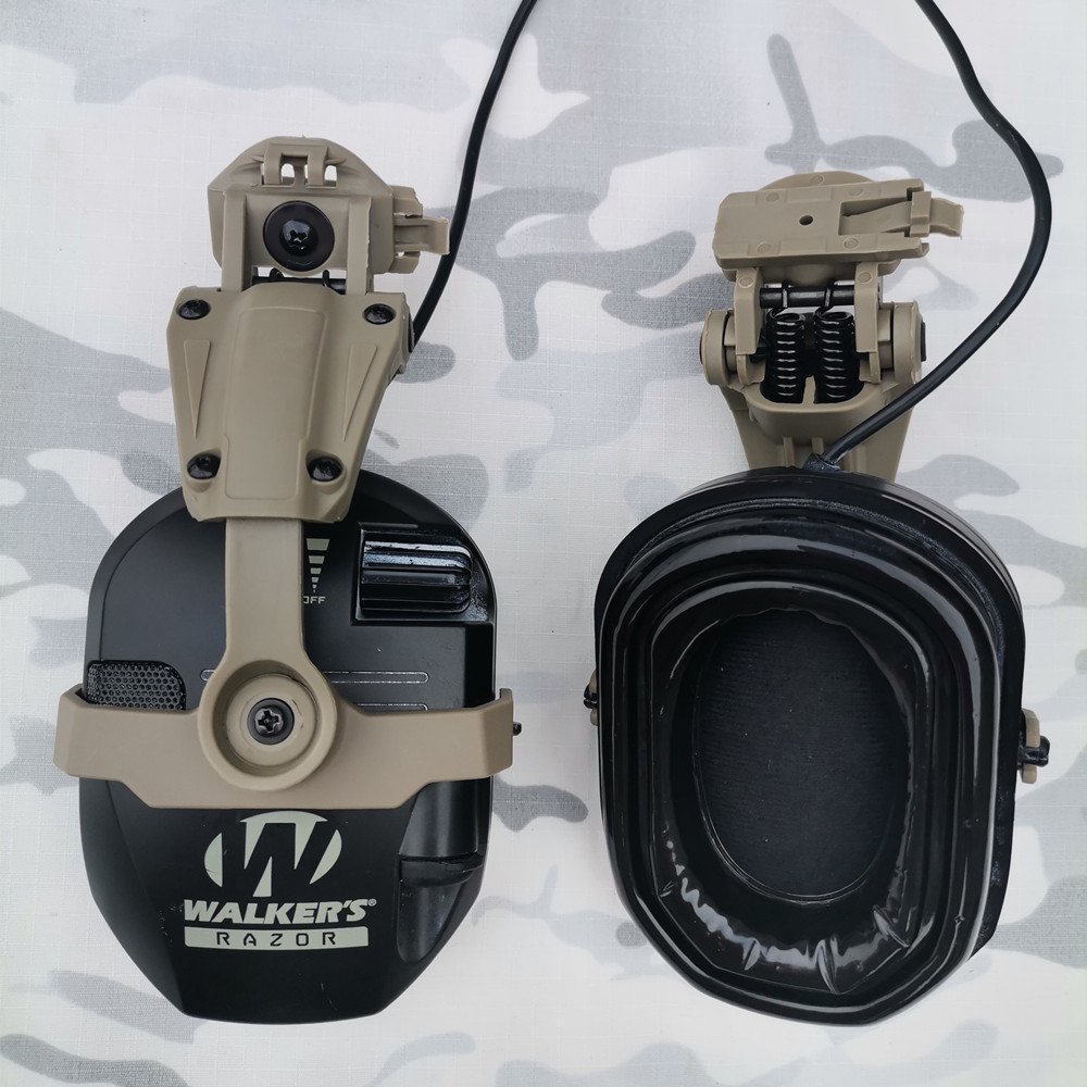 TS TAC-SKY Tactical Helmet ARC Rail Adapter for ARC OPS-CORE Rail Helmet for Walker's Razor Slim Electronic Ear muffs