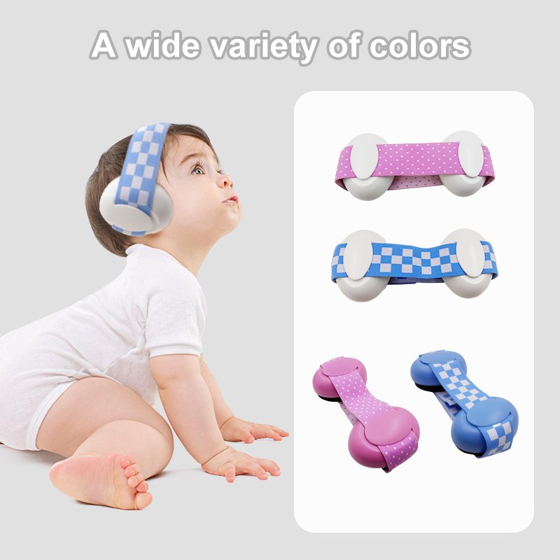 Child Infant Hearing Protector Sound Proof Ear Protection Defender Safety Ear Muffs Baby Kids Noise Canceling Earmuffs for Sleep
