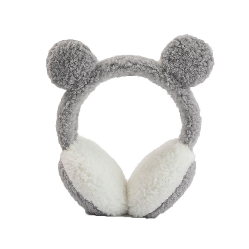 high quality winter warm plush children's earmuffs girl ear hearing protection cute baby safety earmuffs