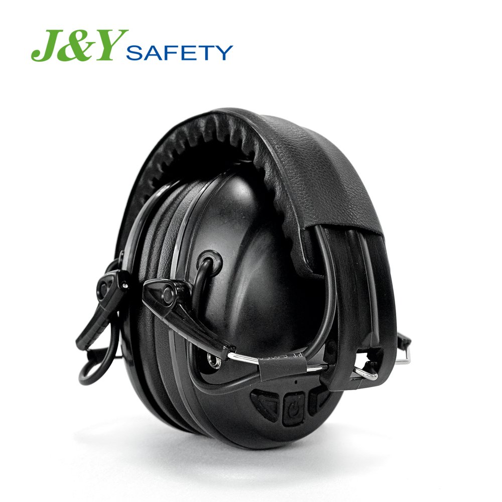 Electronic Hearing Protection In Ear Soundproof Earmuffs Safety Blue Tooth Ear Muffs