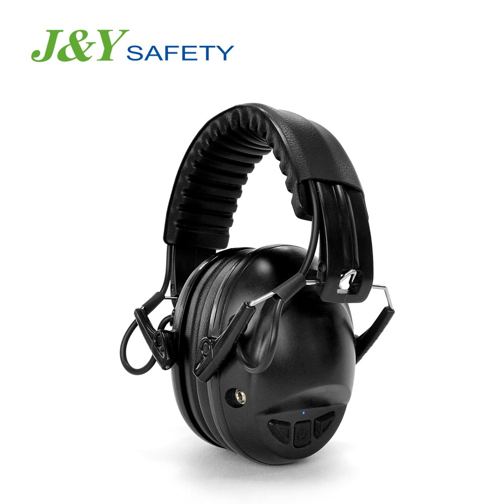 Electronic Hearing Protection In Ear Soundproof Earmuffs Safety Blue Tooth Ear Muffs