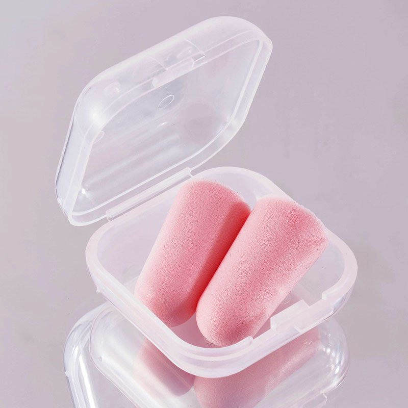 Custom Color Hearing Protection Ear Plugs Swing Style Uncorded Disposable Pu Foam Earplugs