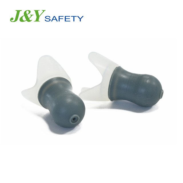 New Type Airplane Travelling Reusable Silicone Earplug Earplugs Silicone Hearing Protection With Case