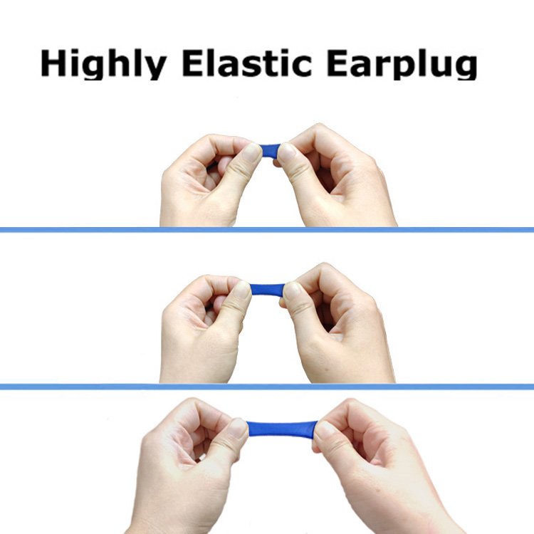 Custom baby headphones Ce Certification Pu Foam Soundstopper Ear Plug For Sleeping Hearing Protection