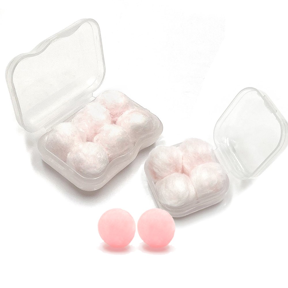 Soft Snoring Hearing Protection CE Noise Reduction Wax Cotton Ear Plugs