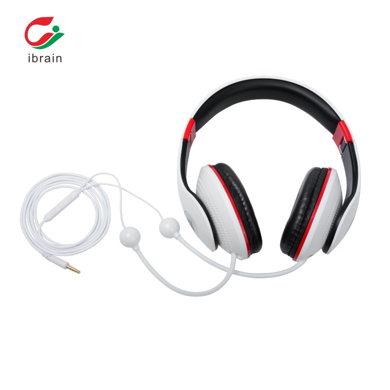 Best Gaming Anti-radiation Protection EMF Blocking headphone with MIC Binatural air tube earphones