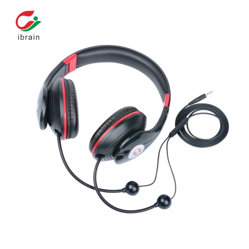 Best Gaming Anti-radiation Protection EMF Blocking headphone with MIC Binatural air tube earphones