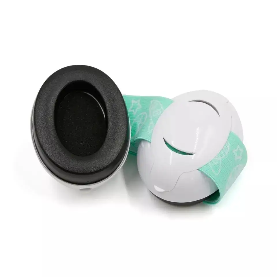 Baby Headphones Hearing Protection Ear Muffs for Infants 0-3 Years Old with Elastic Headband Baby Earmuffs for Sleep