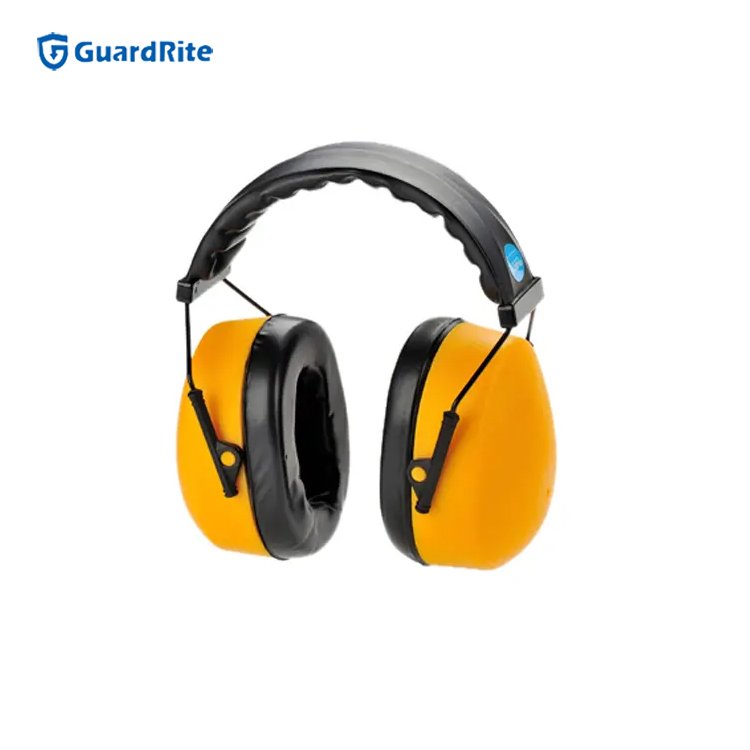 Guardrite Brand Adjustable Abs Materials Protective Ear Muff For Safety Helmet
