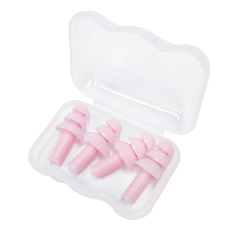 Hearing Protection Silicone Soft Waterproof Earplug Anti-Noise