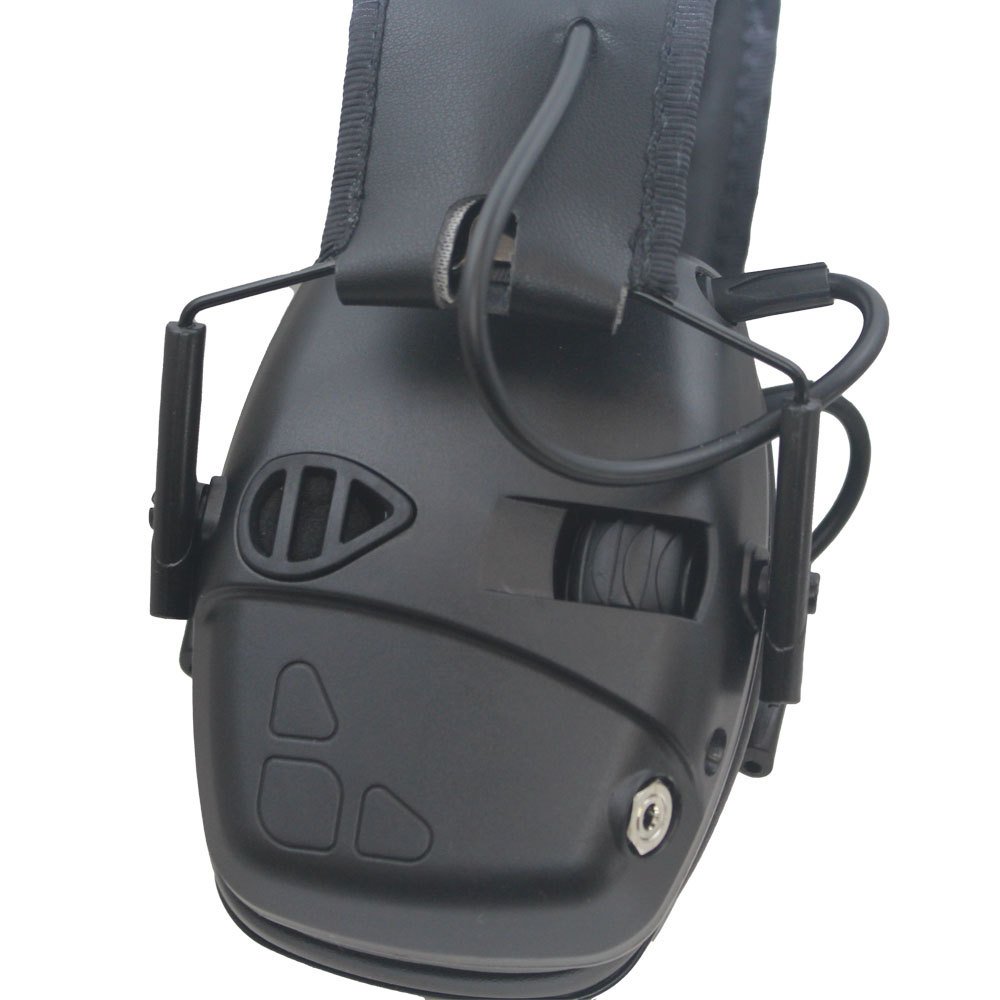 Adjustable hearing protection earmuffs outdoor sports shooting head-mounted noise reduction earmuffs factory direct sales