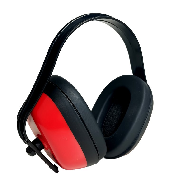 Wholesale Industrial Safety Helmet PU Material Attachable ABS Ear Muffs Noise Reduction Personal Hearing Protective Function