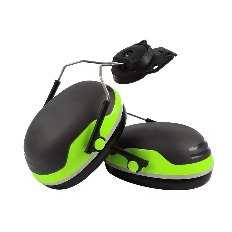 Helmet Attachable Earmuff, Ear Protectors, Hearing Protection, NRR 23 dB Earmuffs & Bands Mount Earmuffs, Hearing Conservation