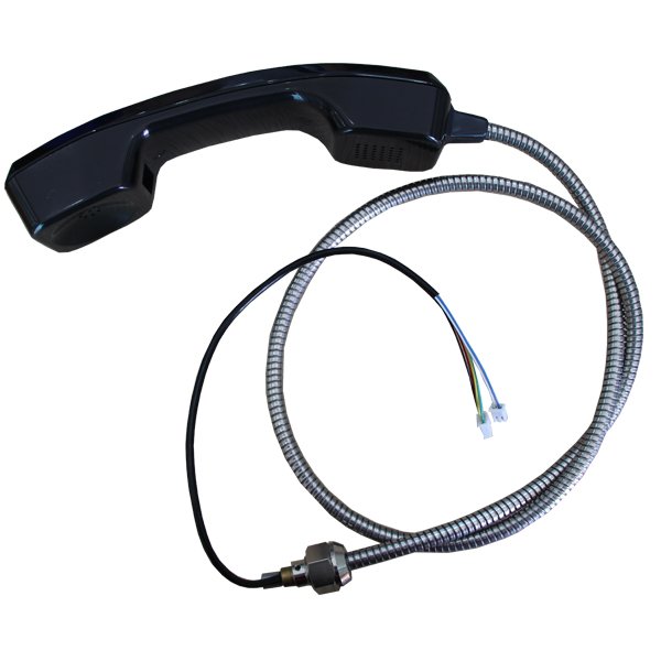 Vandal resistant handset/ industrial rj11 handset/hospital handset
