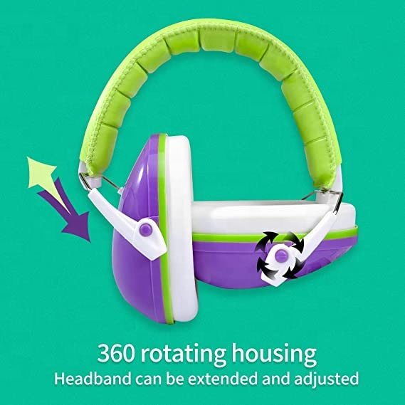 Wejump Safety Ear muffs for Kids Noise Reduction EarMuffs, 27dB Kids Ear muffs Hearing Protection For Shooting Studying Weeding